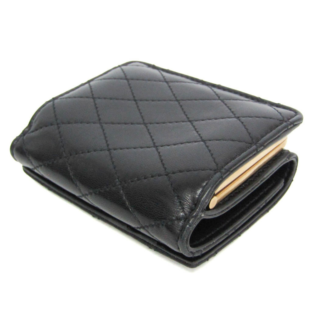 Yves Saint Laurent Gabby Compact Wallet 734494 Women's  Lambskin Wallet (tri-... - Picture 2 of 14